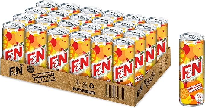 F&N Orange Canned【24 cans x 320ml】