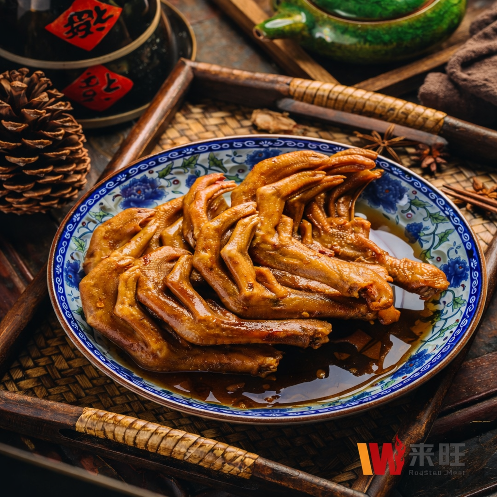 Braised Duck Feet 卤鸭掌 