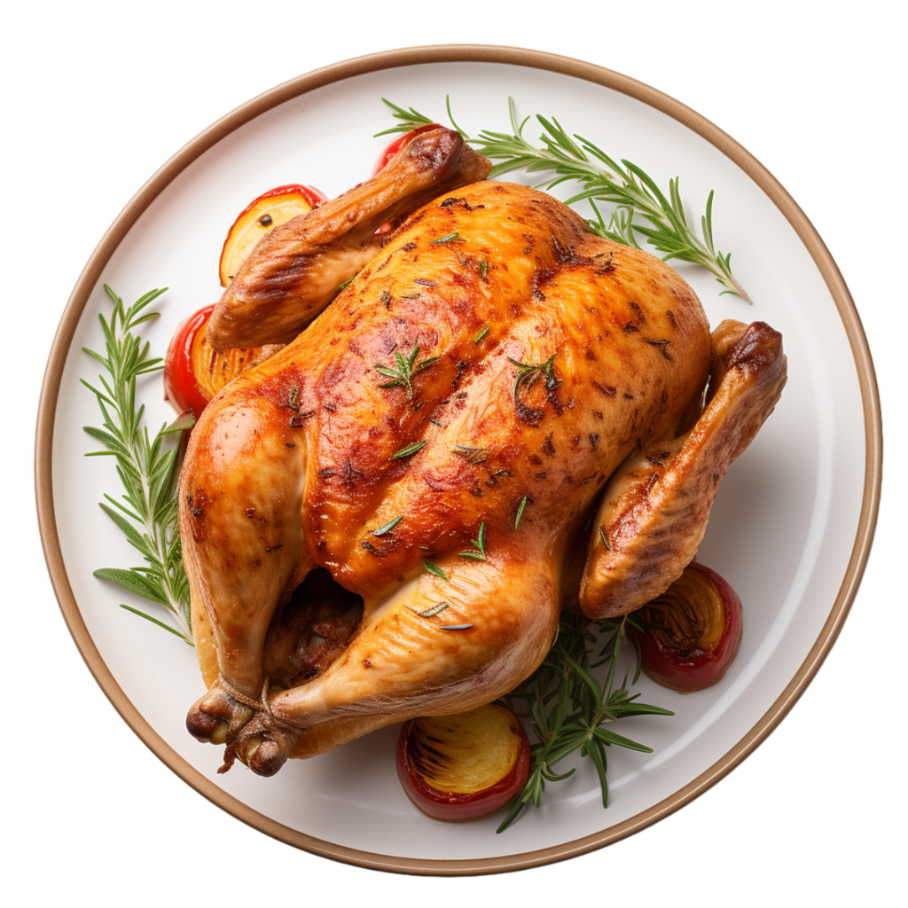 Herb-Crusted Griller Chicken ⾹草童⼦鸡