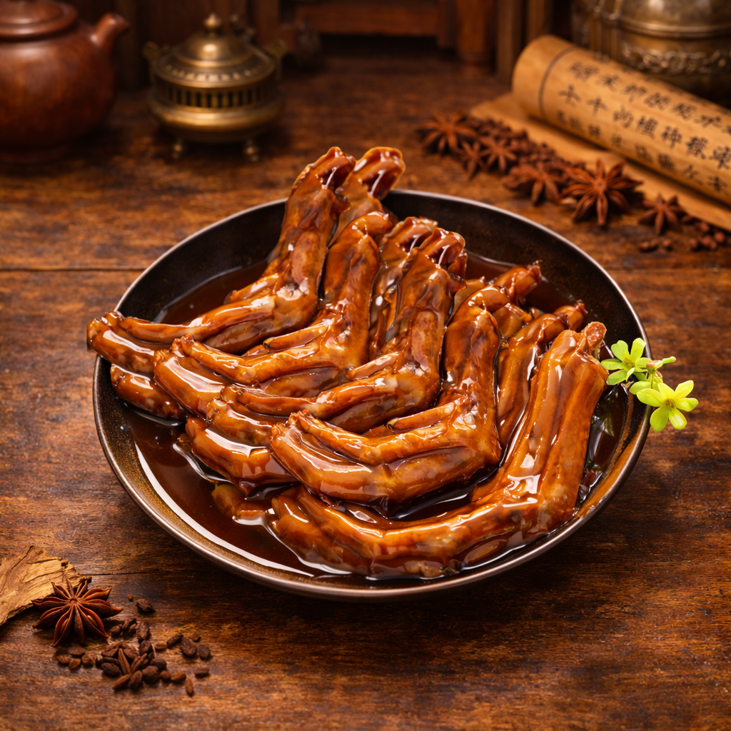 Braised Duck Feet