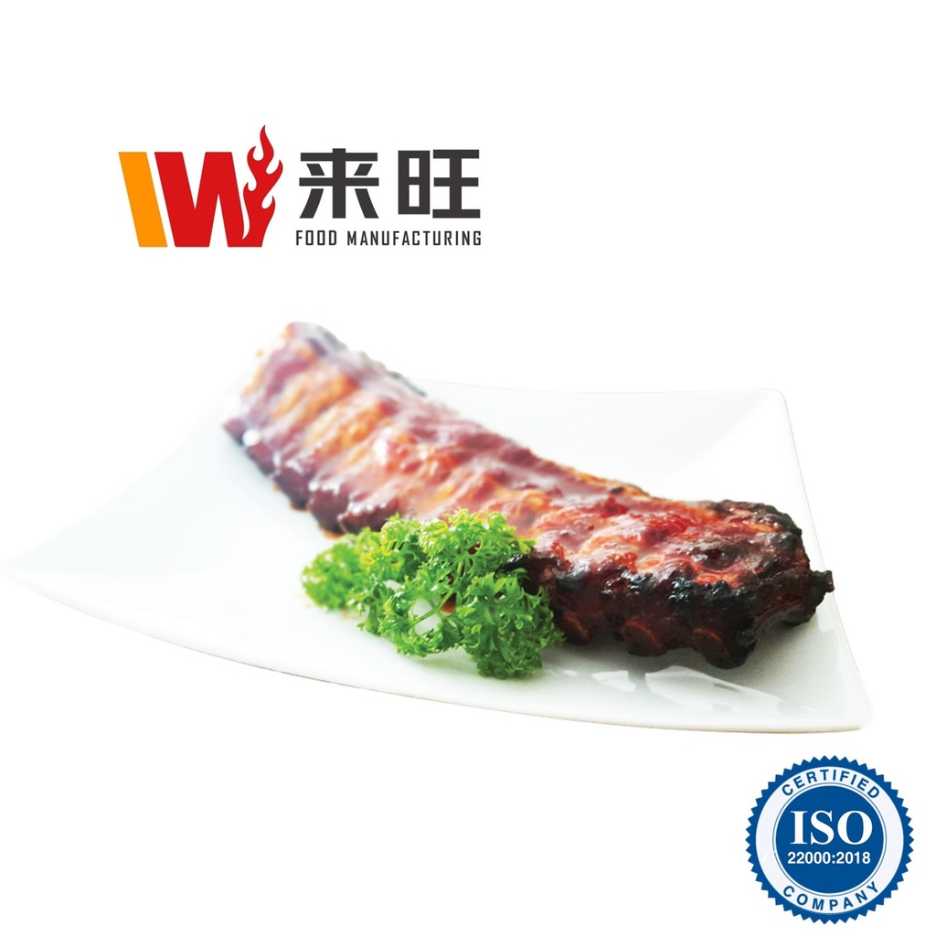 Honey Roasted Pork Loin Rib 蜜汁子弹排骨 