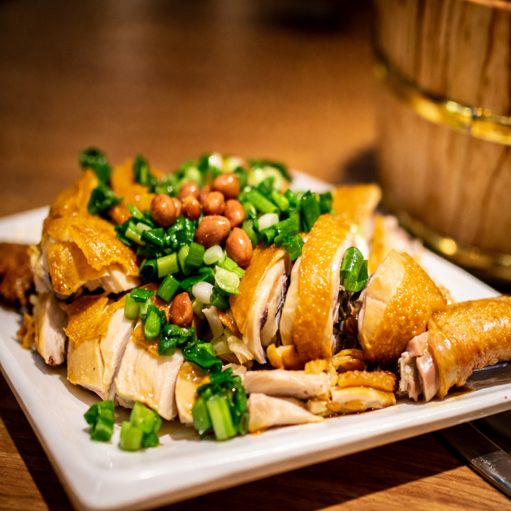 Salted Baked Griller Chicken 盐焗童⼦鸡 