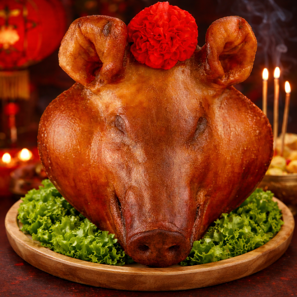 Pig Head & Tail