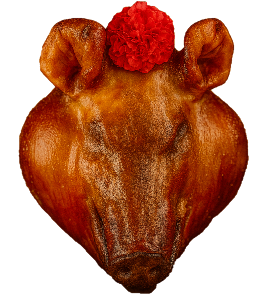 Roasted Pig Head & Tail 烧猪头尾