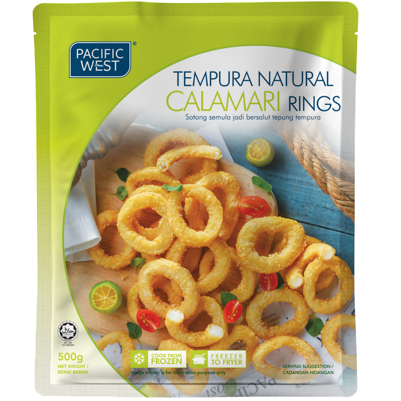 Tempura Natural Calamari Rings 【330g】