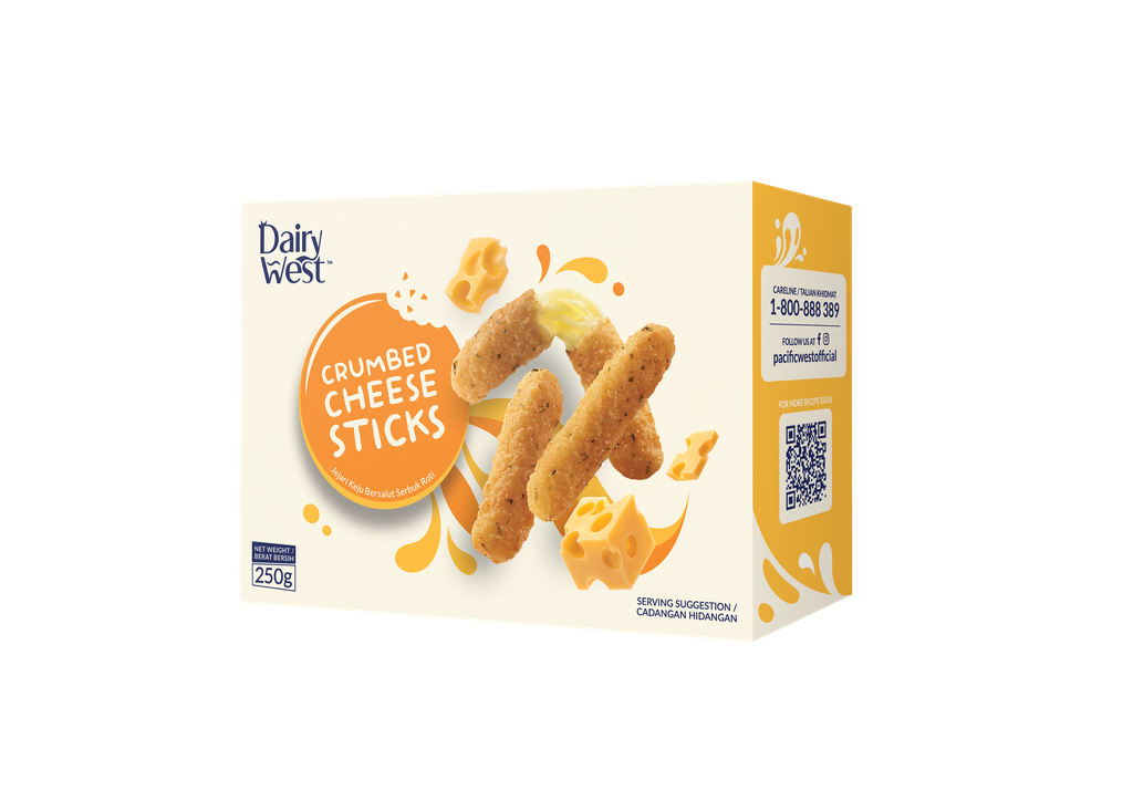 Crumbed Cheese Sticks 【250g】