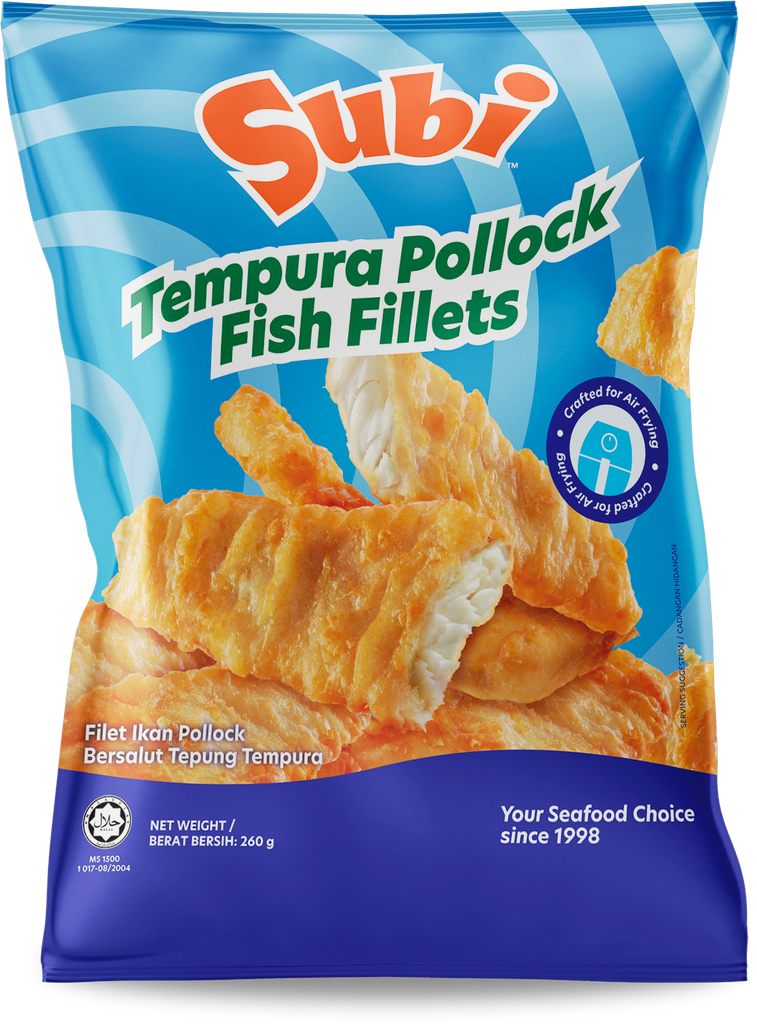 Tempura Pollock Fish Fillets 【260g】