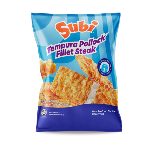 Tempura Pollock Fillet Steak 【380g】