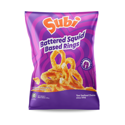 Battered Squid-Based Rings【400g】