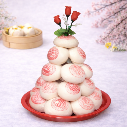 White Bun- 20pcs【Lotus Paste】